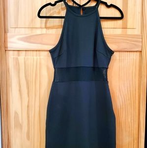 Forever 21 Black Sleeveless Fancy Dress